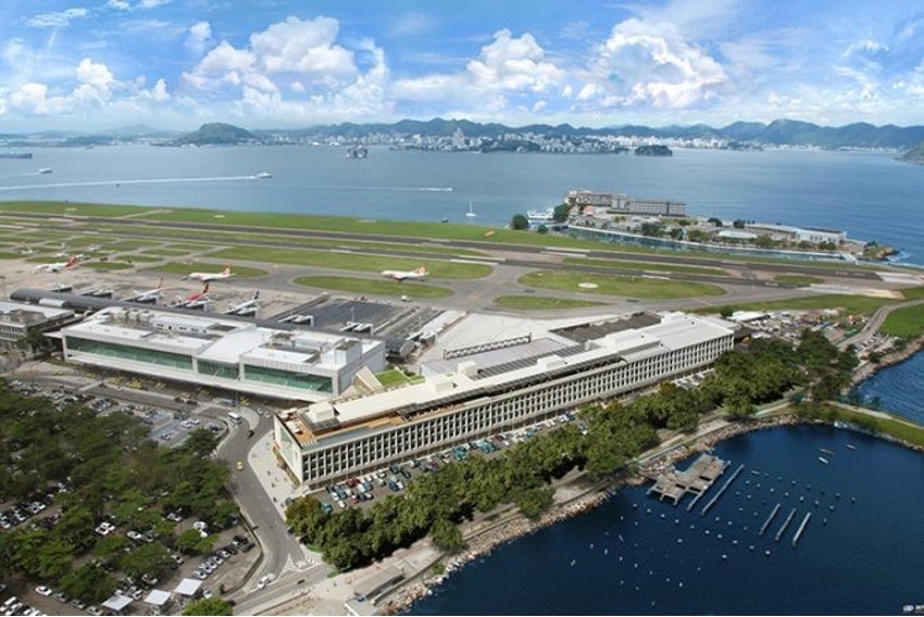 Imagem aérea do Bossa Nova Shopping, no Rio de Janeiro, com soluções Penetron