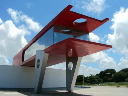 O Centro Cultural Miguel Arraes, em Jaboatão dos Guararapes, teve suas estruturas de concreto tratadas com os produtos Penetron.