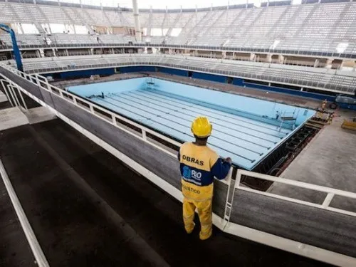 O Estádio Aquático Olímpico, no Rio de Janeiro, sediou as Olimpíadas de 2016 usou produtos de impermeabilização Penetron em sua construção.