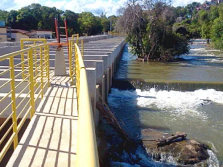 A construção da Usina da Ilha da Luz, em Cachoeiro de Itapemirim, teve sua estrutura tratada com produtos impermeabilizantes Penetron.