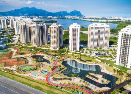 A Vila dos Atletas, no Rio de Janeiro, recebeu cerca e 17 mil atletas de diversos países do mundo. E usou-se da fita de impermeabilização Penetron para sua construção.