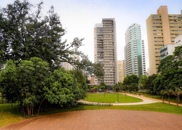 Imagem externa do Parque Augusta