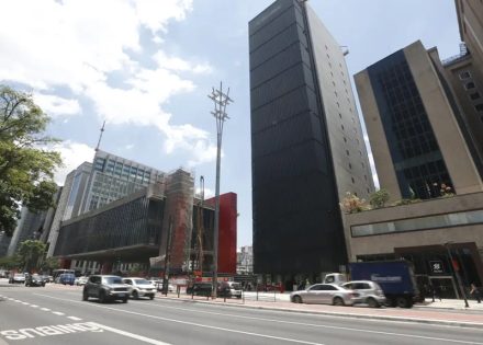 Vista externa do MASP em São Paulo