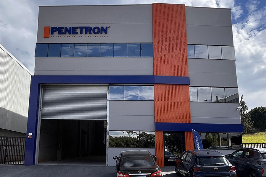 Fachado do Centro de Treinamento Penetron 